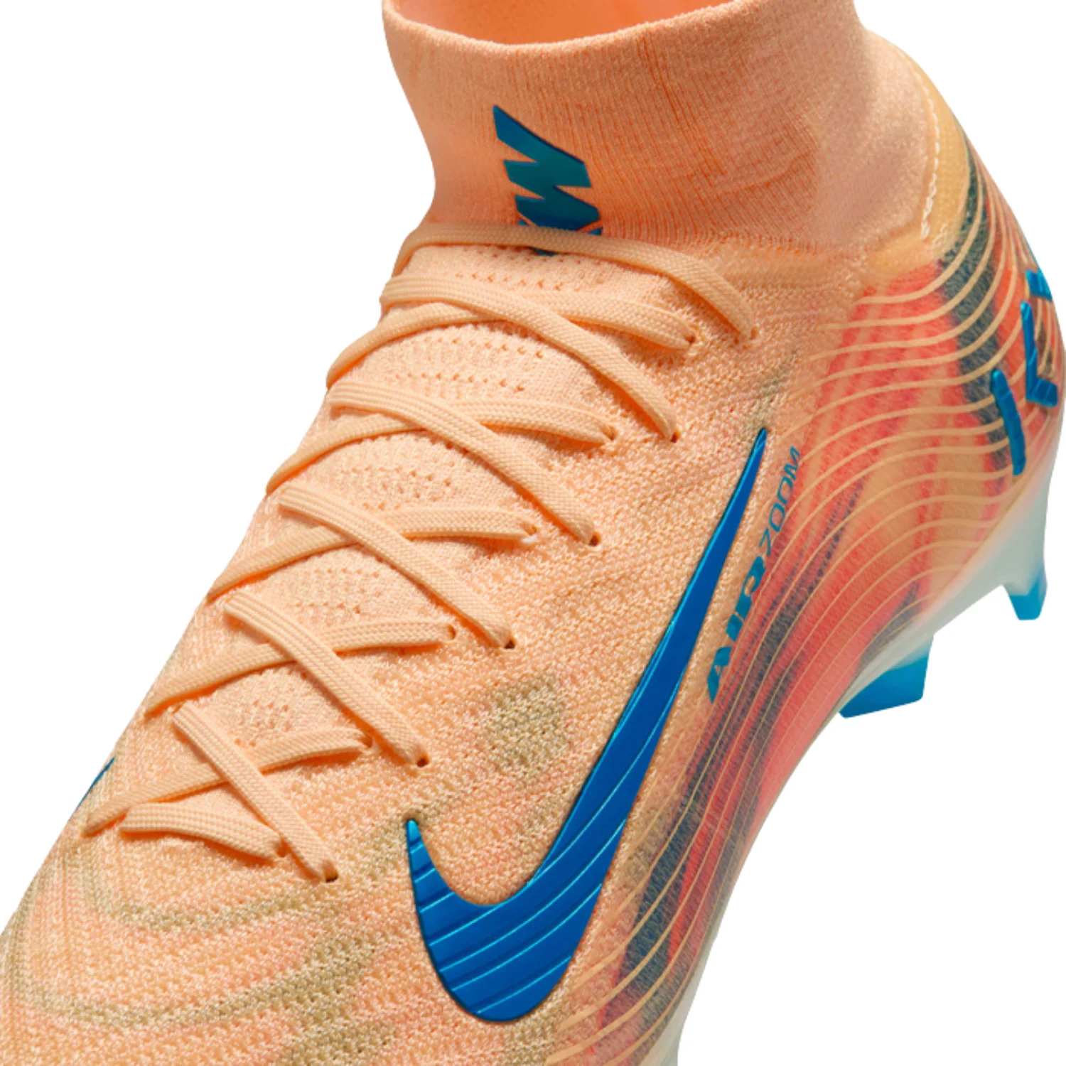 Zoom Superfly 10 Elite KM FG - Melon Tint/Igloo/Neo Turquoise - Image 3