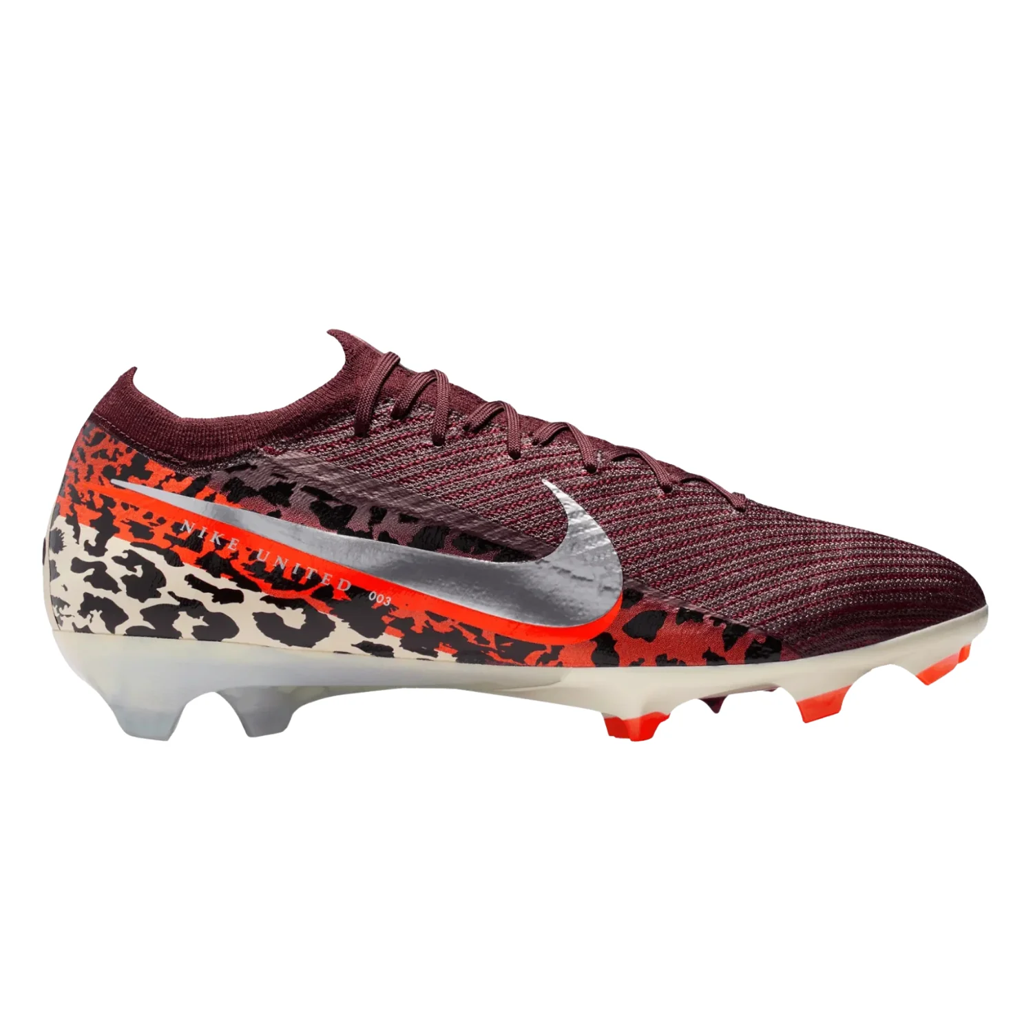 Zoom Vapor 16 Elite FG NU 3 - Burgundy Crush/University Red/Fossil/Metallic Silver